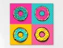  Pop Art donuts -    